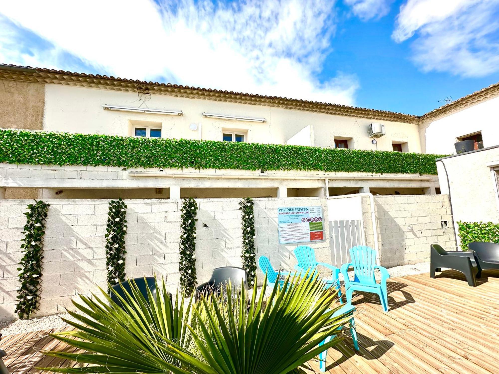 Les Appartements Du Mas - Rose Marie Aigues-Mortes Exterior foto